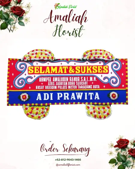 Papan Bunga Ucapan Selamat Manunggang Julu